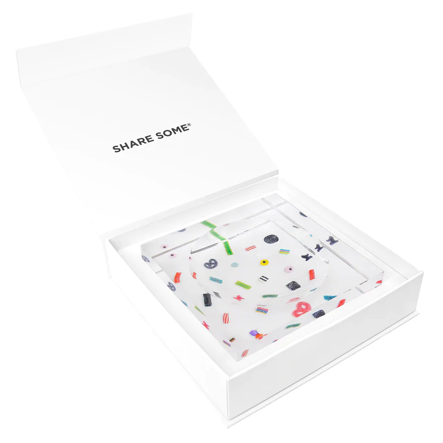 Black Licorice Lover Gift Box + SweetArt™ Candy Dish - Image 3